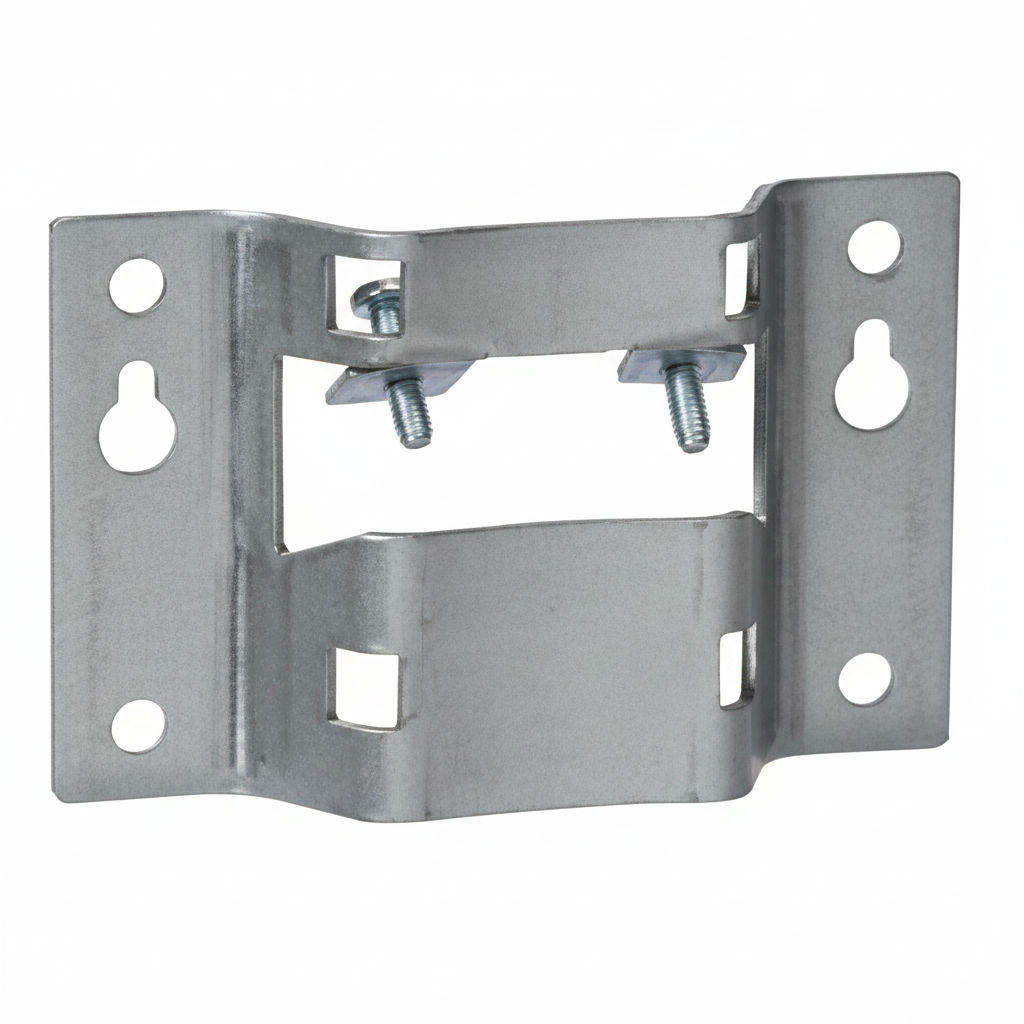 Zilmet heating vessel mounting bracket - angled view