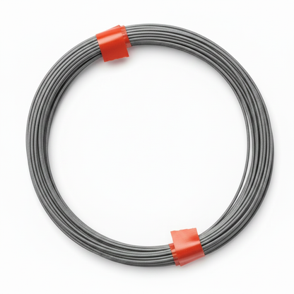 Fel 20-081 30 metre 316 stainless steel cable for fire valve - top view