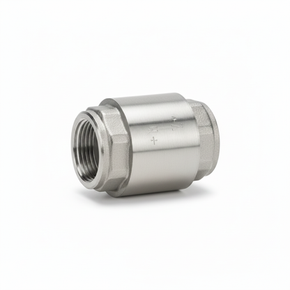 1 1/4" f x f Nickel Plated Single check valve