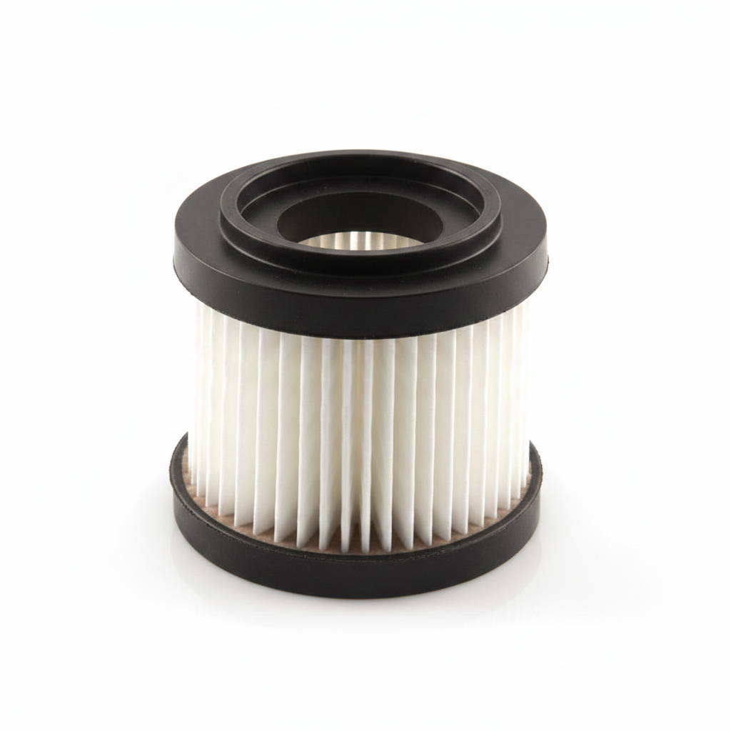 GA-U604500015P 3/8" inline oil filter replacement cartridge - rear view