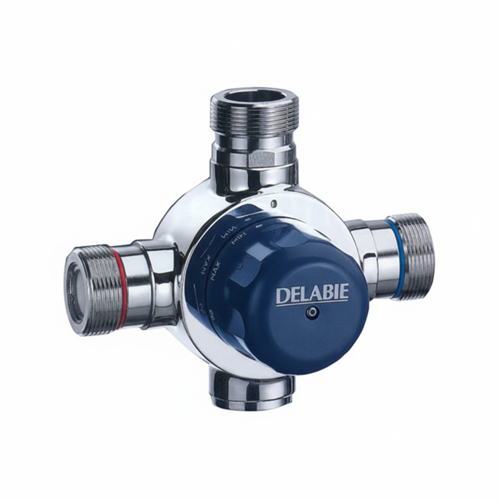Delabie 730004 1 1/4" Premix Thermostatic Mixing Valve