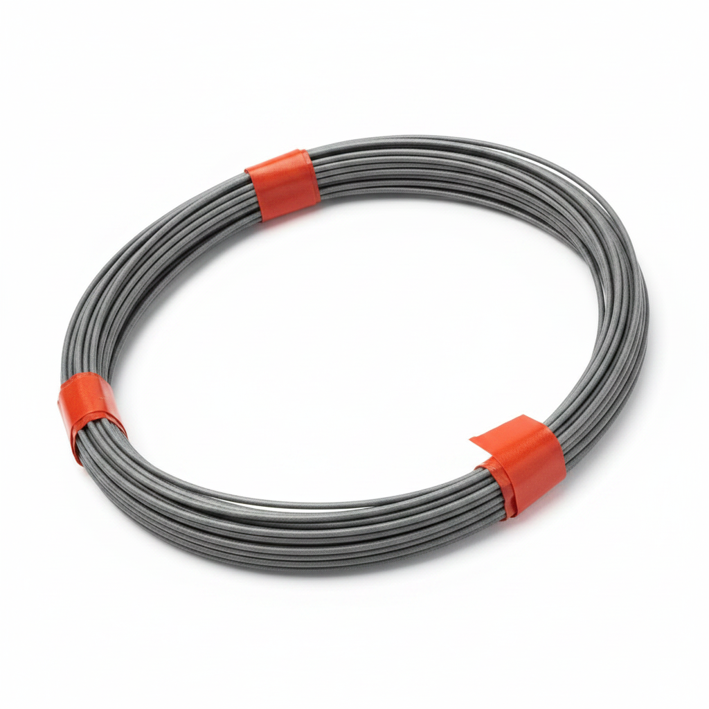 Fel 20-081 30 metre 316 stainless steel cable for fire valve - side view
