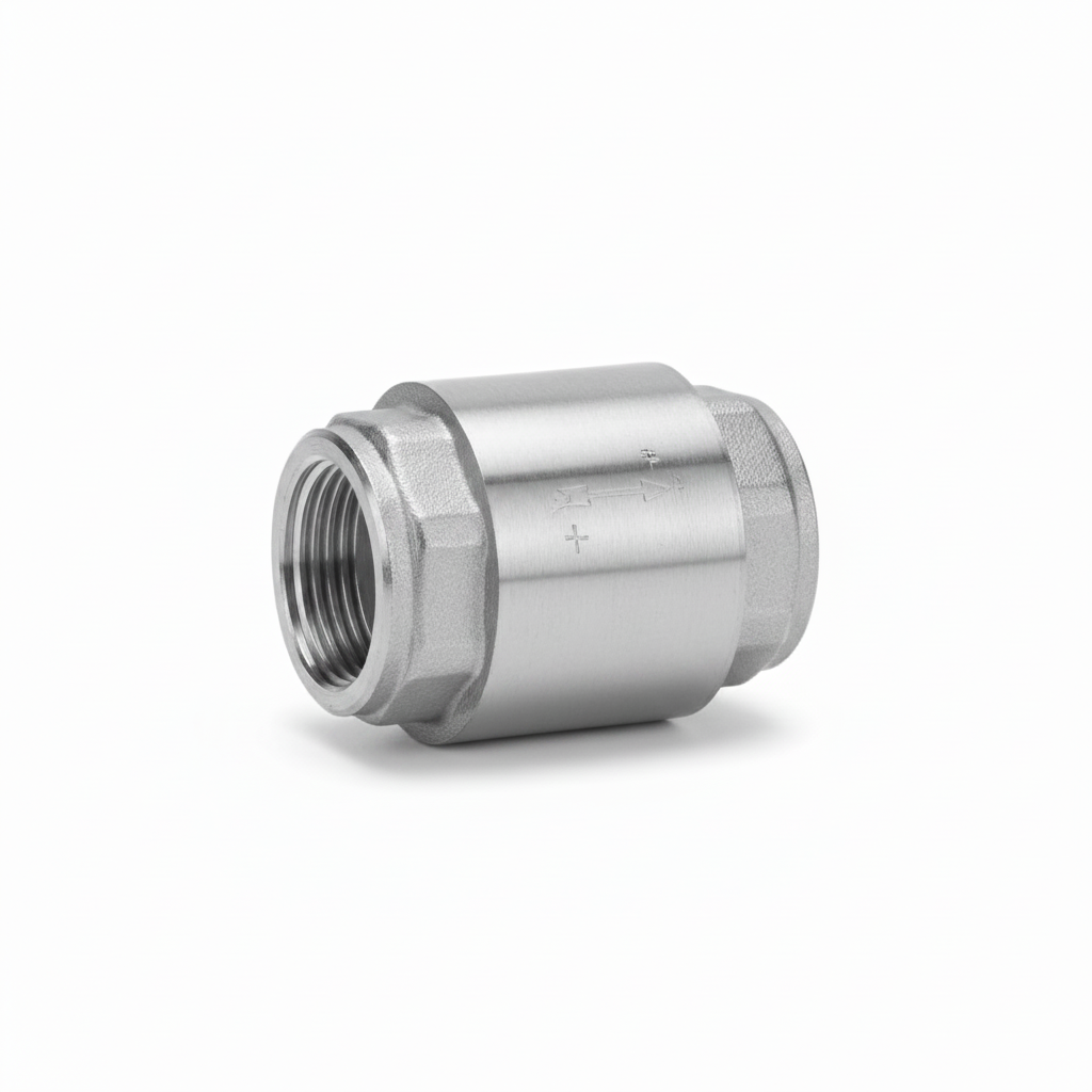 1" f x f Nickel Plated Single check valve