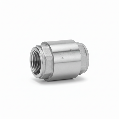 1" f x f Nickel Plated Single check valve