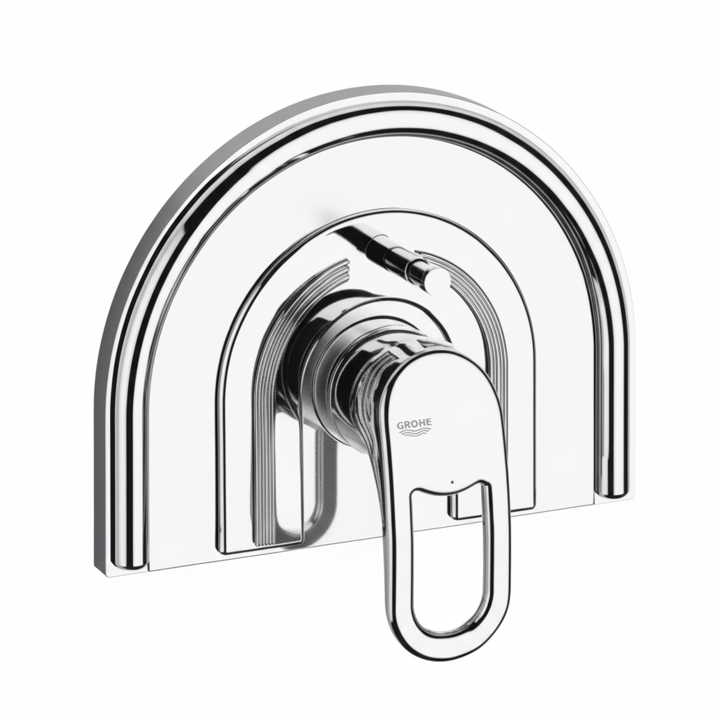Grohe 19530000 Chiara single lever shower mixer trimset with diverter