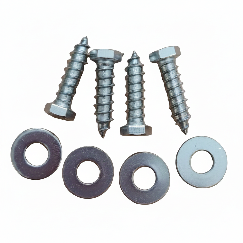 Watts Big Blue screws for mounting bracket - top view