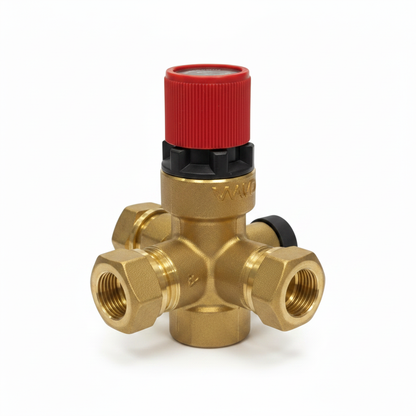 RWC pressure relief valve core unit for sealed system control kits - rear view