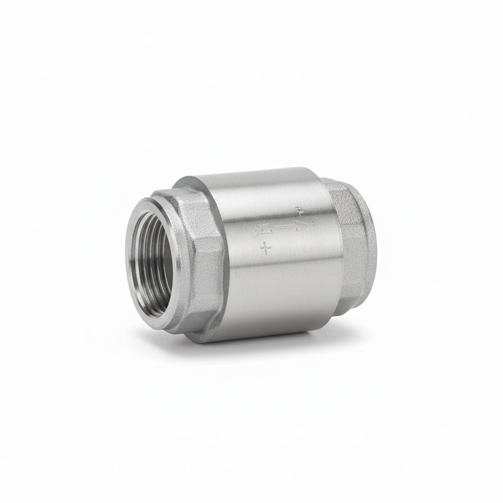 3/4" f x f Nickel Plated Single check valve