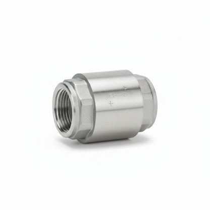 3/4" f x f Nickel Plated Single check valve