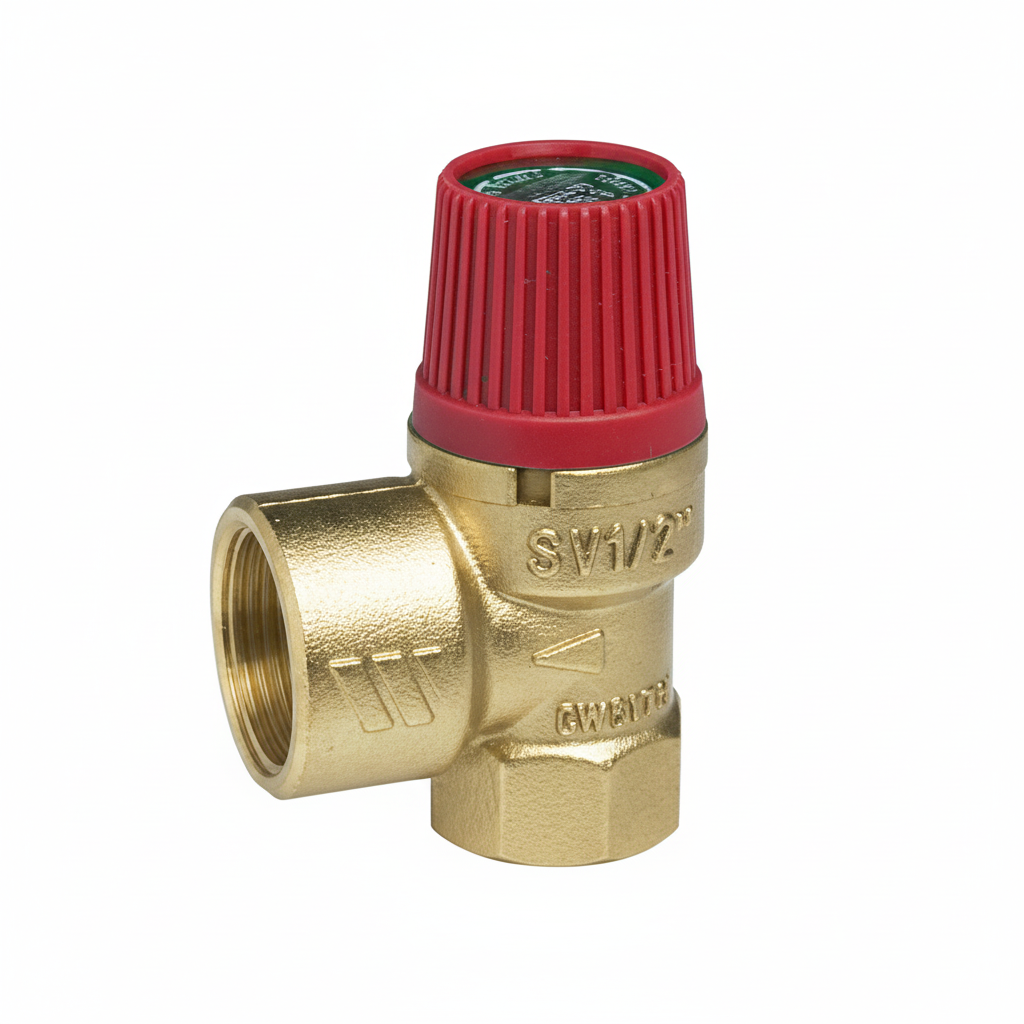 Watts 0215125 1/2 inch x 3/4 inch F x F 2.5 bar Safety Pressure Relief Valve