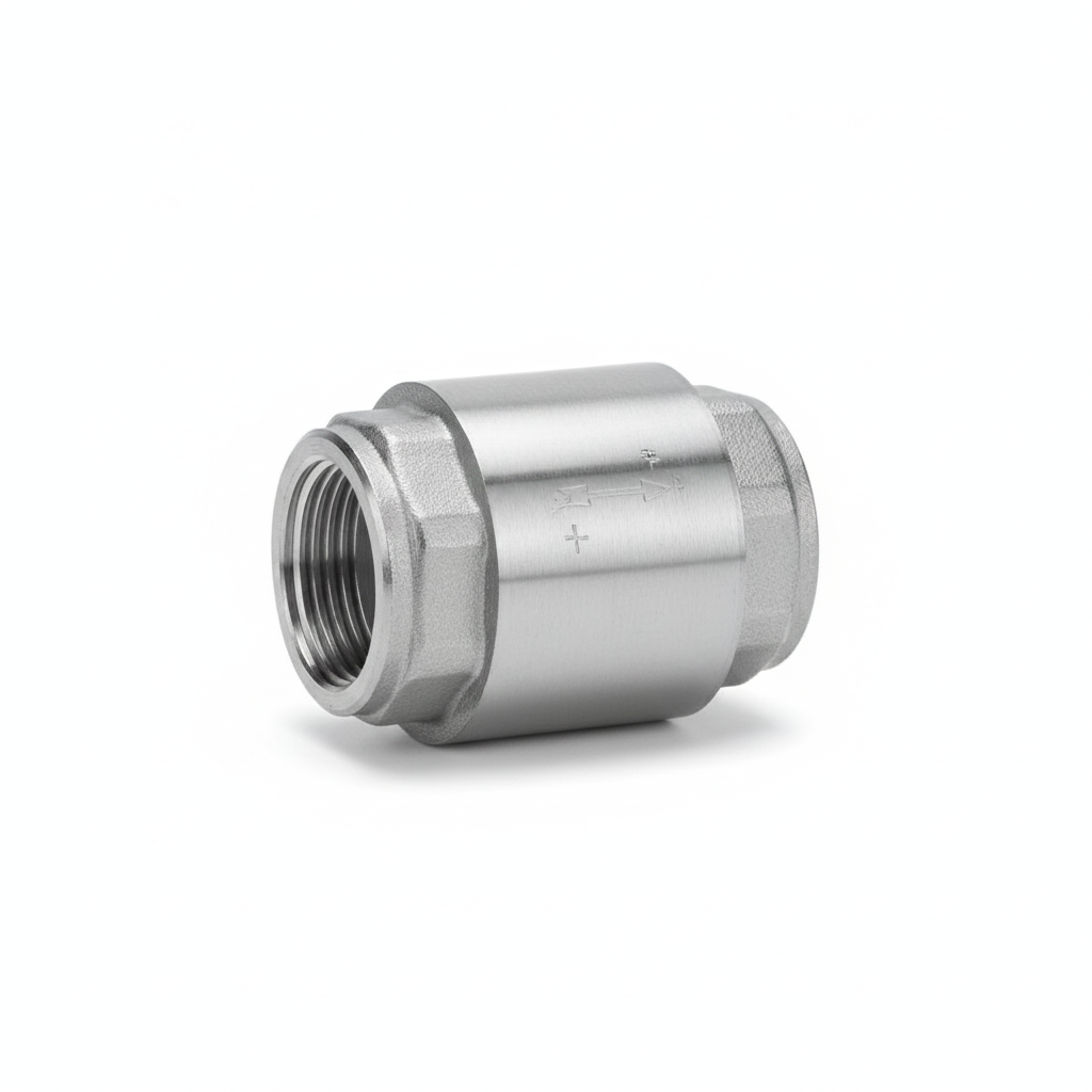 1 1/2" f x f Nickel Plated Single check valve