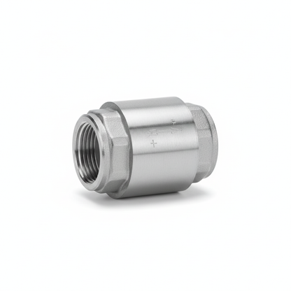 1 1/2" f x f Nickel Plated Single check valve