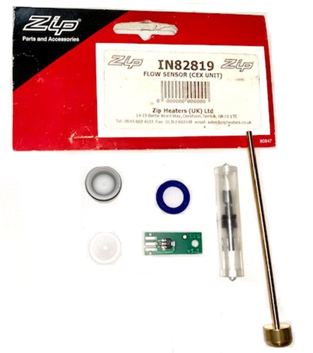 Zip IN82819 Flow Sensor for CEX-U, CEX-O instantaneous water heaters