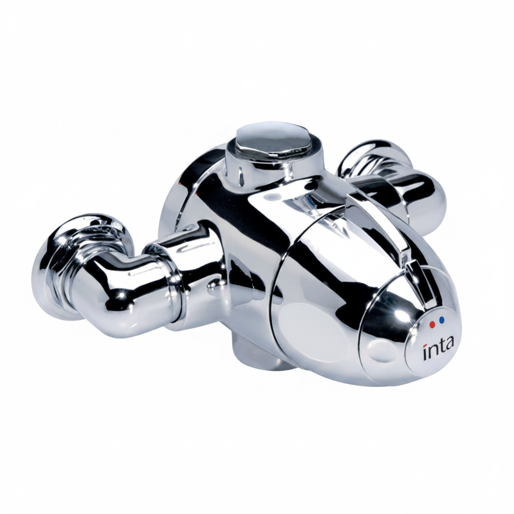 Inta 30004CP Modern Exposed Sequential Shower Valve Chrome