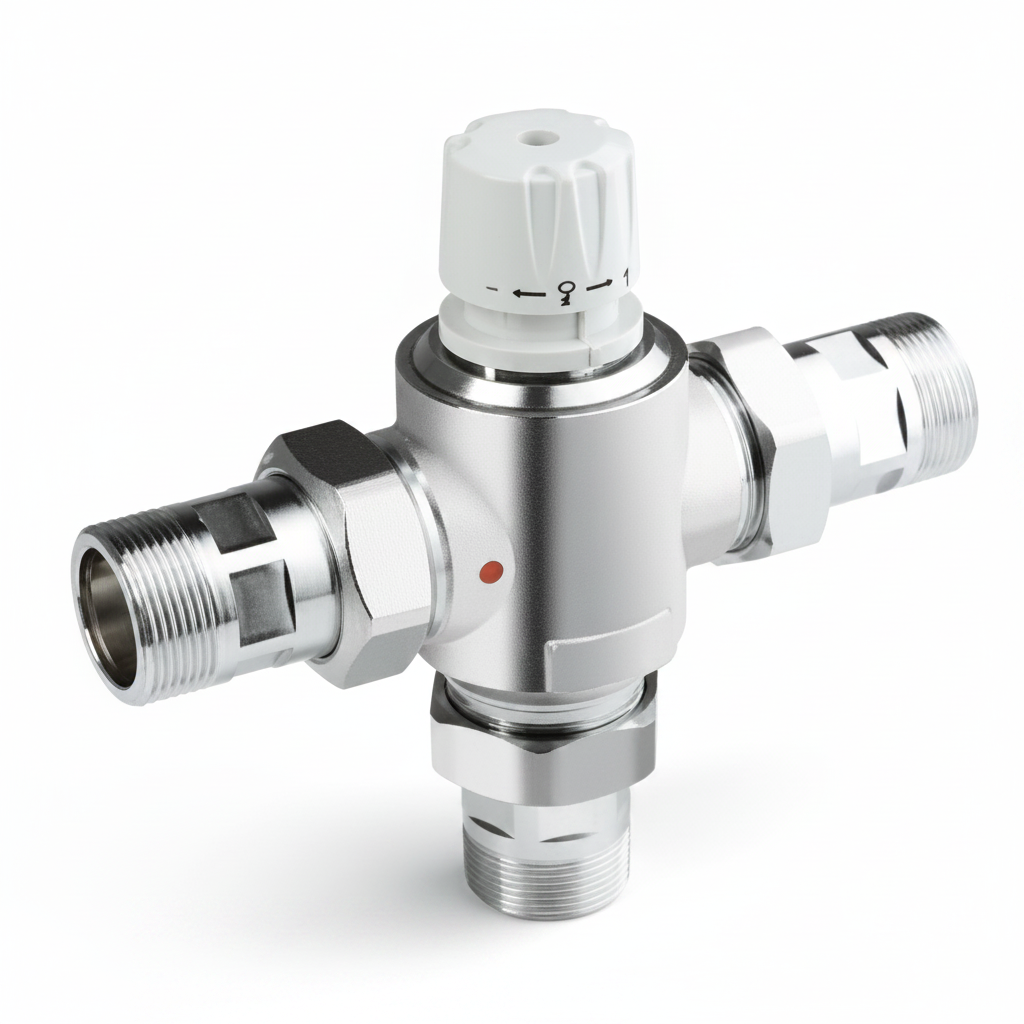 Intamix Pro 60006CP  1 1/2" Pro Thermostatic Group Mixing Valve