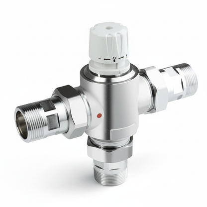 Intamix Pro 60006CP  1 1/2" Pro Thermostatic Group Mixing Valve