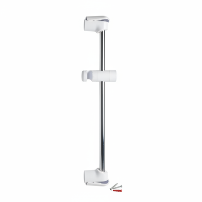 MX Inspirations Harmony Chrome and White Riser Rail