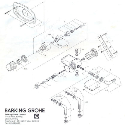 Grohe 47228 Neotherm outlet set
