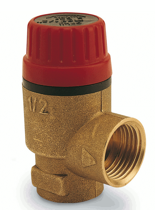 Orkli 17011-00 1/2" Safety Relief Valve 7 Bar F X F