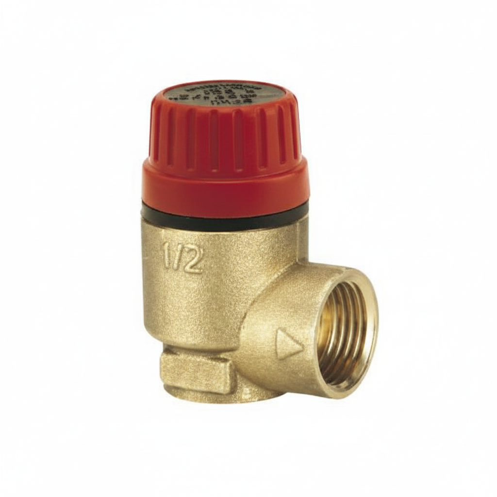 Orkli 17003-00 1/2" F X F Safety Relief Valve 3 Bar no gauge