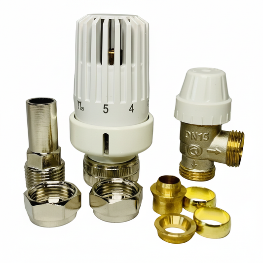 Orkli 68018 15/10mm Thermostatic Radiator Valve