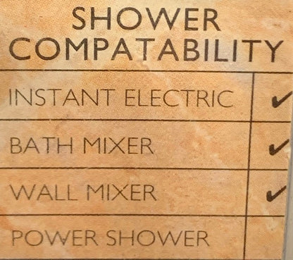 MX QAH Vogue Variable Handshower Chrome