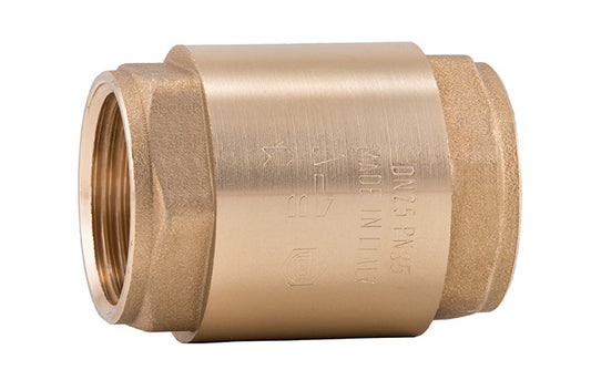 2 1/2" f x f Brass Single check valve 110ºC