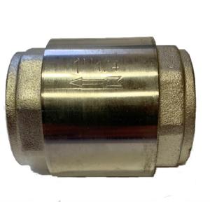 3/4" f x f Nickel Plated Single check valve 110 °C