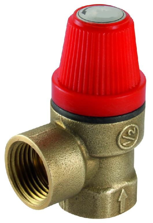 1/2" F X F Pressure relief valve 6 bar