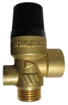 Watts 0210530 1/2" M X F 3 bar Safety Relief Valve with gauge port