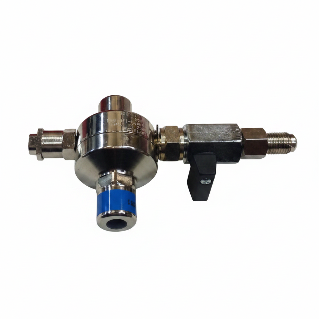 Zip 93965 CO2 Regulator 3 bar pre-set pressure rating