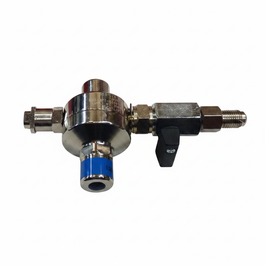 Zip 93965 CO2 Regulator 3 bar pre-set pressure rating
