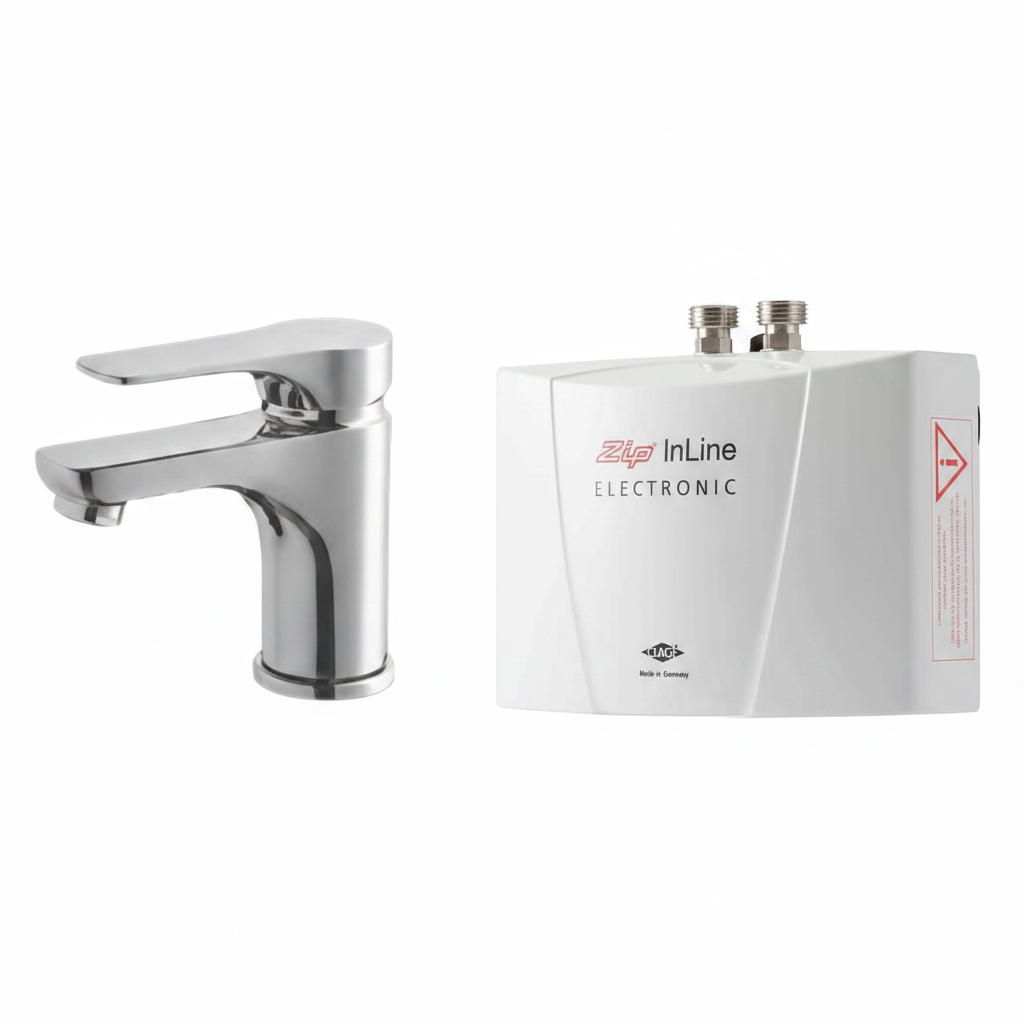 Zip ES4MT 4.4kW Electronic Instantaneous Hand Wash Single Lever Mixer Tap